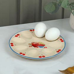 Подставка для яйца Вишневое варенье (20 см) Доляна dln941752