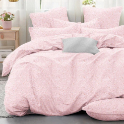 Комплекты постельного белья Cleo cl946066 Постельное белье Алита цвет: розовый (евро)