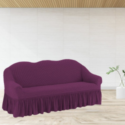 Чехлы для мебели и подушек KARTEKS kks893448 Чехол на диван Kayla цвет: фуксия (185 см)
