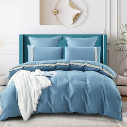 Комплекты постельного белья KARTEKS kks923966 Постельное белье Brenna цвет: голубой (евро)