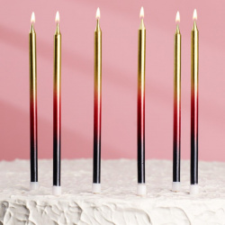Набор свечей С днем рождения (13 см) Страна Карнавалия sil822628