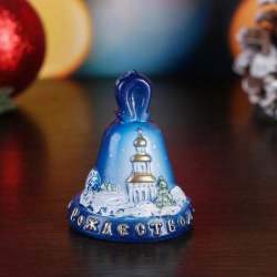 Свеча Колокольчик Рождественский (7 см) Сима Ленд sil822760
