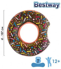 Круг Пончик в ассортименте (107 см) Bestway bty930260