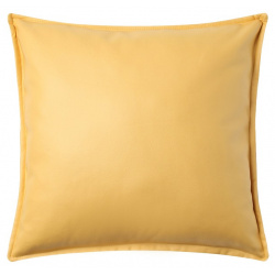 Декоративные подушки ЭТЕЛЬ tel951632 Декоративная наволочка Andaria цвет: желтый (45х45)