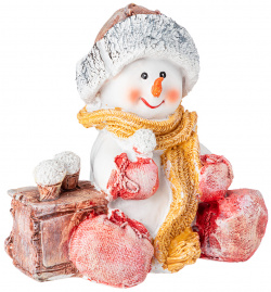 Фигурка Снеговичок с мороженым (13 см) Lefard lfr902173
