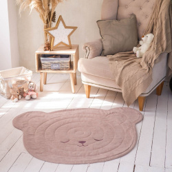 Декоративный коврик Тедди цвет: светло розовый (130х100 см) PASIONARIA pas901702