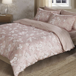 Комплекты постельного белья TAC tac819028 Постельное белье Shadow цвет: светло розовый (евро)