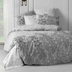 Комплекты постельного белья EFOR efr962523 Постельное белье Marfil цвет: серый (1 5 сп)