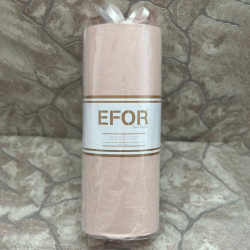 Простыни EFOR efr962864 Простыня на резинке с наволочками Elison цвет: пудровый (160х200)