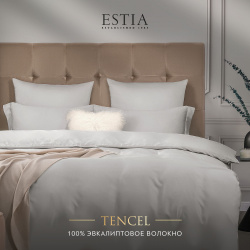 Комплекты постельного белья ESTIA eta981080 Постельное белье Орнелла цвет: серый (евро)