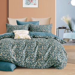 Комплекты постельного белья Примавера prim979712 Постельное белье Feodora цвет: синий (евро)