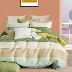 Комплекты постельного белья Примавера prim979856 Постельное белье Astrelia цвет: зеленый (2 сп)