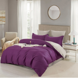 Комплекты постельного белья KARTEKS kks980876 Постельное белье Frida цвет: фиолетовый (2 сп)