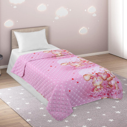 Покрывала  подушки одеяла для малышей Текс Дизайн tkd982044 Детское покрывало Улыбка цвет: розовый (110х140 см)