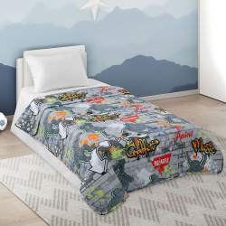 Покрывала  подушки одеяла для малышей Текс Дизайн tkd988681 Детское покрывало Стрит арт (110х140 см)