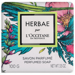 Мыло Herbae 100 г  твердое ЛОкситан ✓ Веганское средство 91% ингредиентов