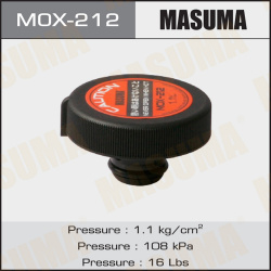 крышка радиатора \ Lexus CT200H/ES300H/GS430/GS450H MASUMA MOX 212 