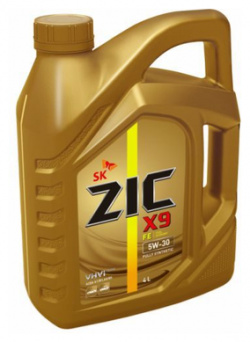 Моторное масло ZIC 162615 5W 30 синтетическое 4 л 