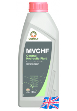 Масло для АКПП и ГУР COMMA MVCHF CHF1L полусинтетическое 1 л 