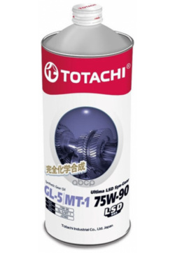 Трансмиссионное масло TOTACHI G3301 75W 90 синтетическое 1 л 