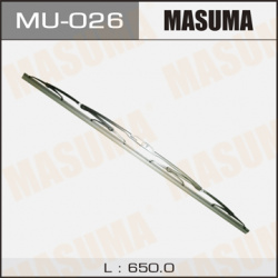 Щетка стеклоочистителя каркасная MU 026 MASUMA Nano Graphite 650/26 мм/" 1 шт 