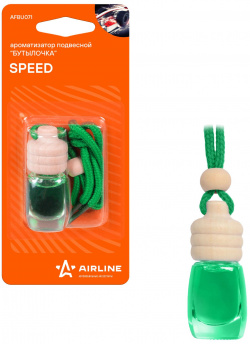 ароматизатор подвесной бутылочка  speed\ AIRLINE AFBU071