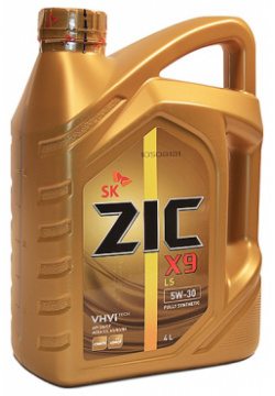 Моторное масло ZIC 162608 5W 30 синтетическое 4 л 