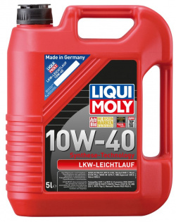 Моторное масло LIQUI MOLY 1185 10W 40 синтетическое 5 л 
