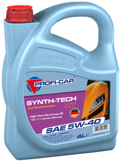 Моторное масло PROFI CAR 13114 5W 40 синтетическое 4 л 