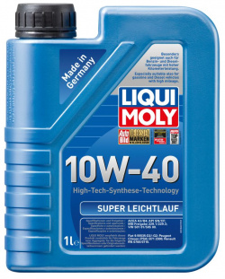 Моторное масло LIQUI MOLY 1928 10W 40 синтетическое 1 л 