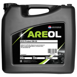 Моторное масло AREOL ECO Protect 5W30AR047 5W 30 синтетическое 20 л 