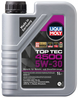 Моторное масло LIQUI MOLY 2317 5W 30 синтетическое 1 л 