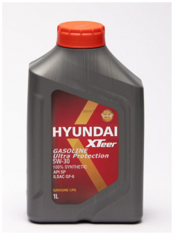 Моторное масло HYUNDAI XTEER 1011002 5W 30 синтетическое 1 л 