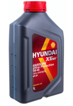 Моторное масло HYUNDAI XTEER 1011126 5W 40 синтетическое 1 л 