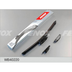 Щетка стеклоочистителя бескаркасная WB40220 FENOX Renovation 400/16 мм/" 1 шт 