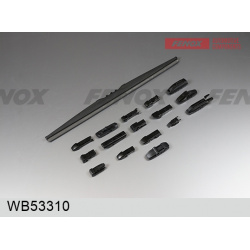 Щетка стеклоочистителя каркасная WB53310 FENOX Ice Vision 530/21 мм/" 1 шт 