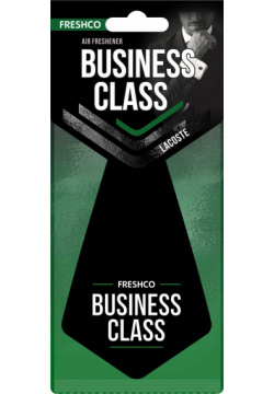 ароматизатор подвесной  пластина FRESHCO Business Class Lacoste\ PBCL 16
