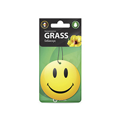 ароматизатор воздуха картонный  Smile гибискус\ GRASS ST 0401
