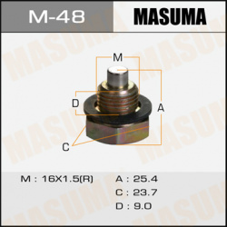 пробка сливная  с магнитом\ Toyota MASUMA M 48