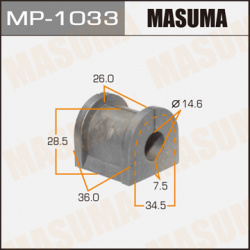 втулка стабилизатора заднего \ Mitsubishi Lancer CS 2000 2009 MASUMA MP1033 