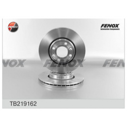 Тормозной диск FENOX TB219162 вентилируемый передний мост 