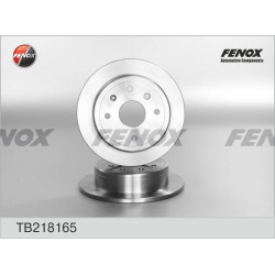 Тормозной диск FENOX TB218165 полный задний мост 