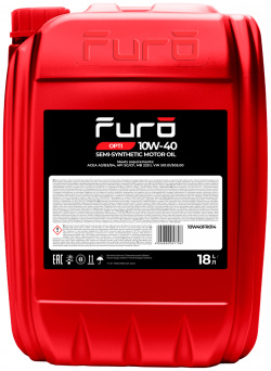 Моторное масло FURO OPTI 10W40FR014 10W 40 полусинтетическое 18 л 