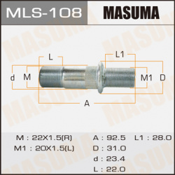 шпилька для грузовика \ Isuzu Elf/Forward 93> MASUMA MLS 108 