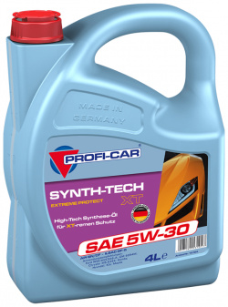 Моторное масло PROFI CAR 13104 5W 30 синтетическое 4 л 