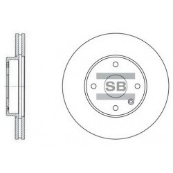 Тормозной диск HI Q SD3007 