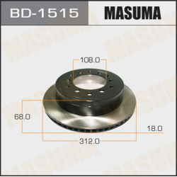Тормозной диск MASUMA BD 1515 