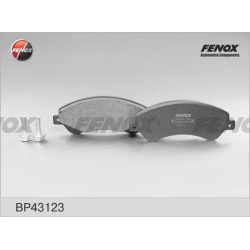 BP43123 колодки дисковые передние \ Ford Transit/Tourneo Connect 2 2TDCi 06> FENOX 