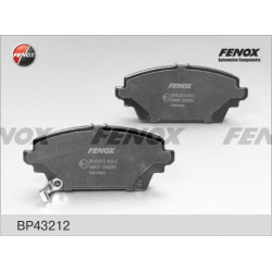 BP43212 колодки дисковые передние \ Honda Accord 1 8/2 0/2 0TDi Nissan Primera 98> FENOX 