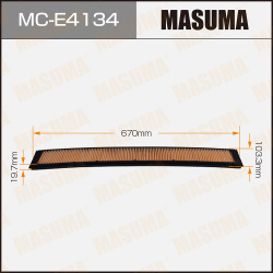 Салонный фильтр MASUMA MC E4134 BMW 3 E46/X3 all 98> 